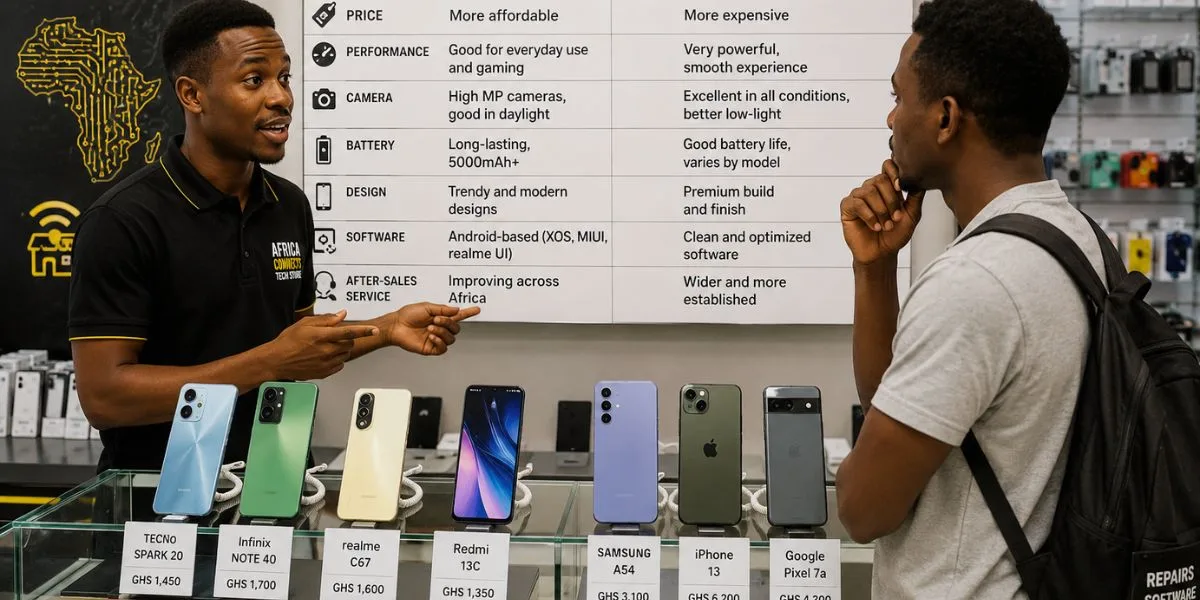 Celular Chinês vs Marca Conhecida: Qual Vale a Pena em Moçambique