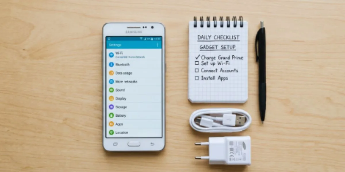 Preparação para Formatar o Samsung Galaxy Gran Prime
