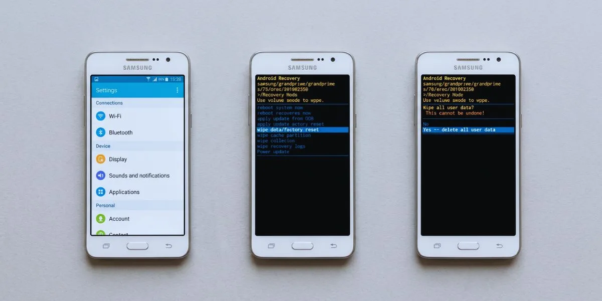 Métodos para Formatar o Samsung Galaxy Gran Prime