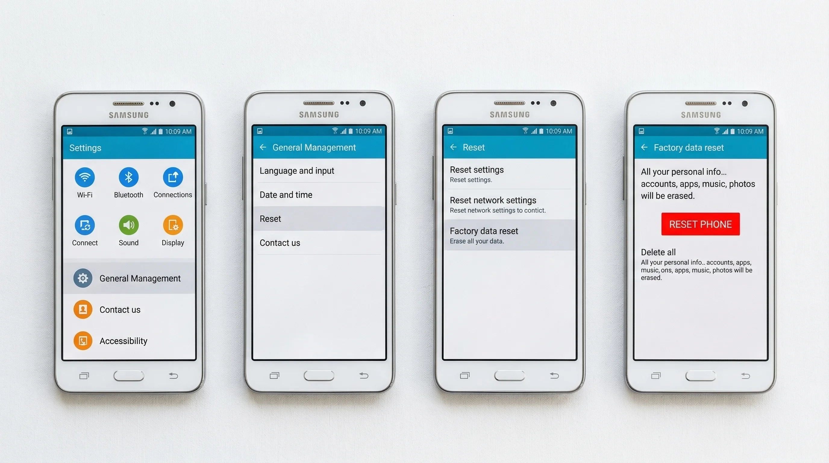 Passo a Passo para Formatar o Dispositivo nas Definições
